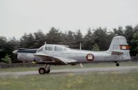 G-SHOW @ EGTR - MS.733 Alcyon in Cambodian Air Force markings flew out of Elstree in the Summer of 1982. - by Peter Nicholson