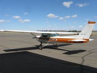 N4872B @ KSTC - Cessna 152 on the ramp. This aircraft is used by Wright Aero as a training aircraft. - by Kreg Anderson