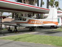 N4892B @ RIR - Parked under a canopy - by Helicopterfriend