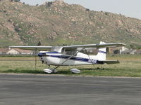 N8145B @ RIR - Parked and tied down - by Helicopterfriend