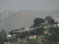 N3095D @ RIR - On a windy final - by Helicopterfriend
