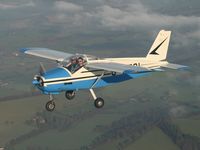 G-ATSI @ EGWC - Bolkow Junior over Shropshire - by John Chorley