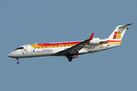 EC-JEF @ GCRR - Air Nostrum CLRJ at Arrecife , Lanzarote in March 2010 - by Terry Fletcher
