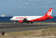 HB-IOP @ GCRR - Air Berlin's Swiss registered Airbus at Arrecife , Lanzarote in March 2010 - by Terry Fletcher