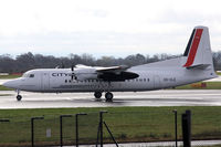 OO-VLE @ EGCC - Cityjet Fokker F-50