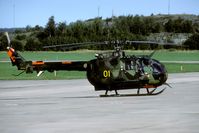 09201 @ ESGP - During the 2000 air show this Hkp 9 was on the military flightline. - by Joop de Groot