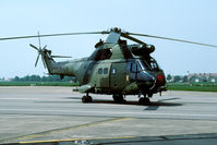 XW222 @ EGVN - Wallingford town crest on the nose of this 33 Sq Puma. - by Joop de Groot