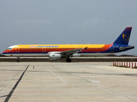 6Y-JMH @ TNCC - Air Jamaica A 321-211 (1503 ) 6Y-JMH @ TNCC / CUR - by John van den Berg - C.A.C