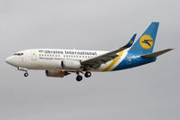 UR-GAK @ EDDF - Short final on rwy 25L - by Jens Achauer