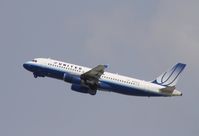 N495UA @ KLAX - Airbus A320