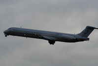 F-GMLK @ EGSS - Departing a dark STN