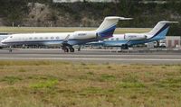 N598F @ TNCM - N598F at the cargo ramp at TNCM