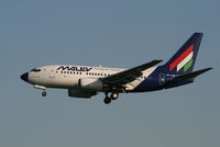 HA-LON @ EBBR - Arrival of flight MA600 to RWY 25L - by Daniel Vanderauwera