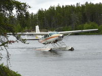 C-FLXY - C-FLXY on Meat Lake Manitoba - by Mark Putzer