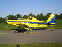 N802N @ KCEV - First Spray Job - by Jeff Dungan