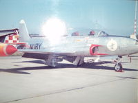 N12420 @ LIMF - Photo taken on the tarmac at Caselli Airport, Turino Italy in July 1973. Aircraft was used on the anti-hail program operated by Winchester, Roma. Pilot was Richard Deibert, an ex navy fighter pilot. - by Richard Deibert