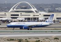 N483UA @ KLAX - Airbus A320