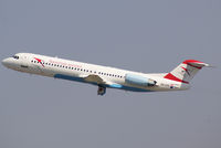 OE-LVE @ VIE - Austrian arrows Fokker F-100