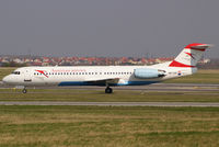OE-LVE @ VIE - Austrian arrows Fokker F-100