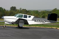 N5599D @ KEHO - Parked on the ramp, collecting pollen. - by Jamin