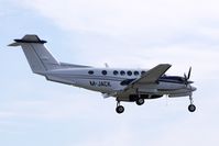 M-JACK @ EGCC - Beech Super King Air at Manchester - by Terry Fletcher