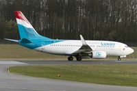 LX-LGS @ ELLX - line up for departure - by Friedrich Becker
