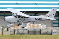 LX-AIE @ ELLX - about to touchdown