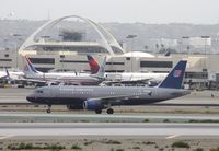 N435UA @ KLAX - Airbus A320
