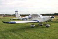 G-CCSR @ FISHBURN - Aerotechnik EV-97A Eurostar at Fishburn Airfield, UK in 2008. - by Malcolm Clarke