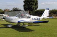 G-CCSR @ FISHBURN - Aerotechnik EV-97A Eurostar at Fishburn Airfield, UK in 2005. - by Malcolm Clarke