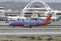 N356SW @ KLAX - Boeing 737-300 - by Mark Pasqualino