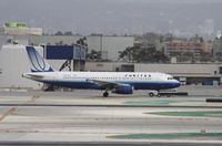 N417UA @ KLAX - Airbus A320