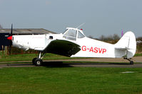 G-ASVP - Piper Pawnee refuels in between acting as tug for the Hinton gliders - by Terry Fletcher