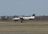 N442ND @ KAXN - Piper PA-28-161 Warrior of University of North Dakota doing touch-n-goes. - by Kreg Anderson