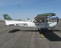 N572ND @ KAXN - University of North Dakota Cessna 172S Skyhawk on the ramp. - by Kreg Anderson
