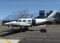 N59848 @ KAXN - Piper PA-31-325 Navajo at the fuel pump. - by Kreg Anderson