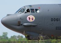 60-0061 @ BAD - Taxiing to the ramp after doing touch and goes at Barksdale Air Force Base. - by paulp