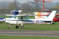 G-BKGW @ EGBW - 1981 Reims Aviation Sa REIMS CESSNA F152 at Wellesbourne - by Terry Fletcher