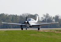 N324P @ DTN - Taxiing to the active at Downtown Shreveport. - by paulp