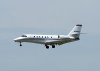 N380QS @ SHV - Landing on 14 at Shreveport Regional. - by paulp