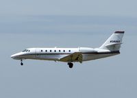 N380QS @ SHV - Landing on 14 at Shreveport Regional. - by paulp