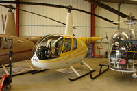 G-BYCE @ EGBW - Robinson R 44 at Wellesbourne - by Terry Fletcher