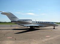 N765XJ @ DTN - Engines running at Downtown Shreveport. The 750 is one beautiful aircraft! - by paulp