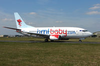 G-BVKB @ EGHH - BMI Baby B737 at Bournemouth - by Terry Fletcher