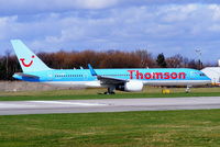 G-OOBE @ EGCC - Thomson - by Chris Hall