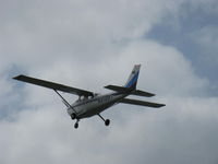 N918VT @ SZP - 1982 Cessna 172P, Lycoming O-320-D2J 160 Hp, takeoff climb Rwy 22 - by Doug Robertson