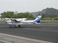 N918VT @ SZP - 1982 Cessna 172P, Lycoming O-320-D2J 160 Hp, taxi off the active - by Doug Robertson