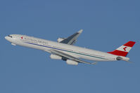 OE-LAL @ LOWW - Austrian Airlines A340-300 - by Andy Graf-VAP