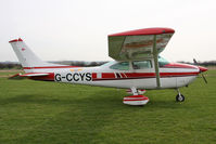 G-CCYS @ FISHBURN - Reims F182Q at Fishburn Airfield in 2010. - by Malcolm Clarke