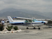 N1705R @ CCB - Parked near Maniac Mike's Cafe - by Helicopterfriend
